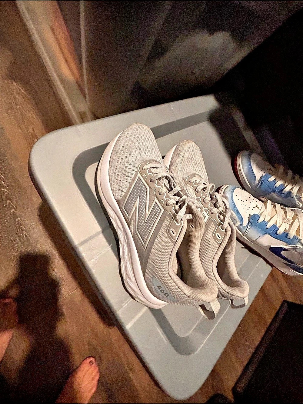New Balance 460 v3 Gray Women's Running Shoes Athletic Shoes Gray & White